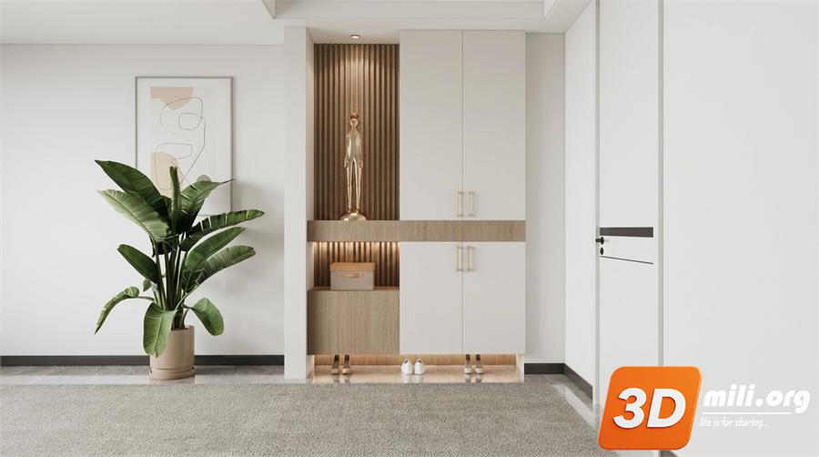 Shoe cabinet Skp Files